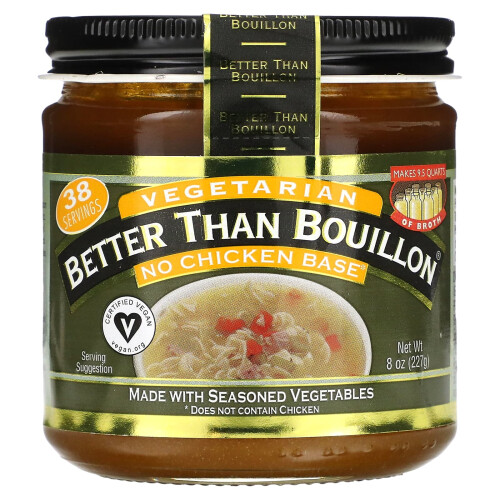 Better Than Bouillon, Base Végétarienne Sans Poulet, 8 oz (227 g)