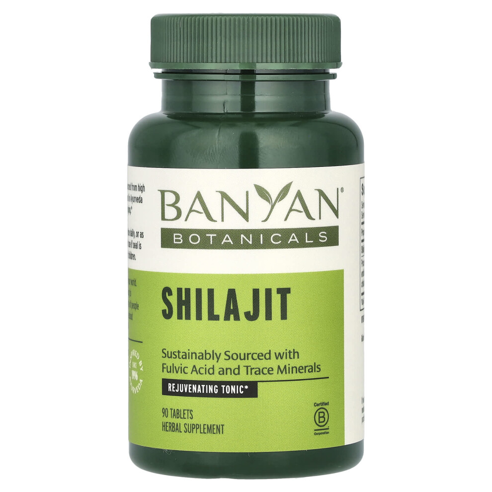 Banyan Botanicals , Shilajit, 90 Tablets