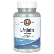 KAL, L-Arginin, 1.000 mg, 120 Tabletten (500 mg pro Tablette)