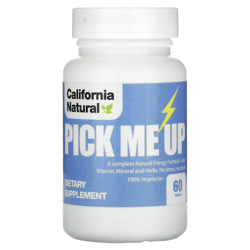 California Natural, Pick Me Up, 60 Comprimés