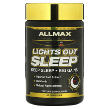 ALLMAX, Lights Out Schlaf, 60 Kapseln