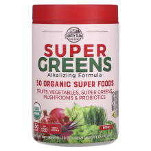 Country Farms, Super Greens, Basenbildende Formel, Beere, 10,6 Unzen (300 g)
