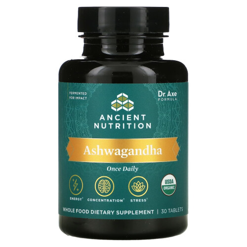 Ancient Nutrition, Ashwagandha, 30 Tabletten