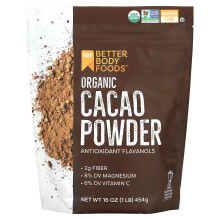 BetterBody Foods, Bio-Kakaopulver, 1 Pfund (454 g)