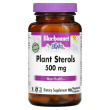 Bluebonnet Nutrition, Pflanzensterine, 500 mg, 90 pflanzliche Kapseln