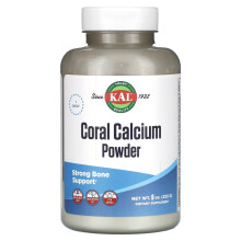 KAL, Korallenkalzium Pulver, 8 oz (225 g)