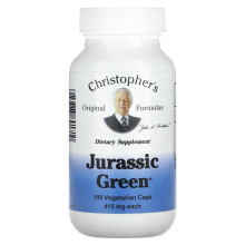 Christopher's Original Formulas, Jurassic Green, 415 mg, 100 Vegetarische Kapseln