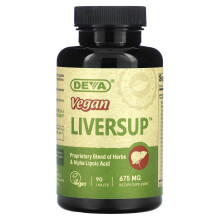 Deva, Veganes Liversup, 675 mg, 90 Tabletten