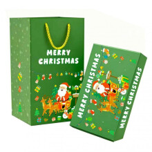 (Rose Red)Xmas Present Boxes Holiday Themed Bounces Red Envelopes for Birthday party surprise
