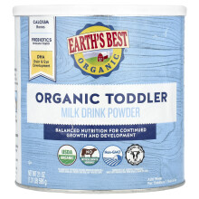 Earth's Best, Boisson Laitière en Poudre Bio pour Enfants en Bas Âge, 1 An et Plus, 21 oz (595 g)