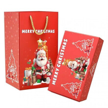 (Orange)Xmas Present Boxes Holiday Themed Bounces Red Envelopes for Birthday party surprise