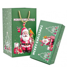 (Red)Xmas Present Boxes Holiday Themed Bounces Red Envelopes for Birthday party surprise