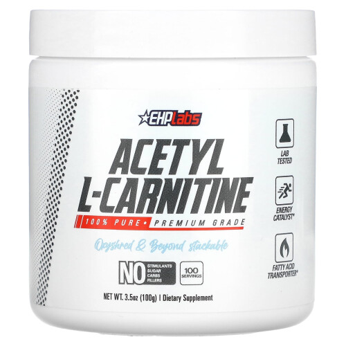 EHPlabs, Acetyl-L-Carnitin, 3,5 oz (100 g)