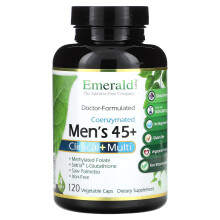 Emerald Laboratories, Coenzymiertes Männer 45+ Klinisches+ Multi, 120 Pflanzenkapseln