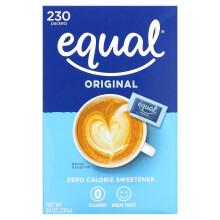Equal, Édulcorant Zéro Calorie, Original, 230 Sachets