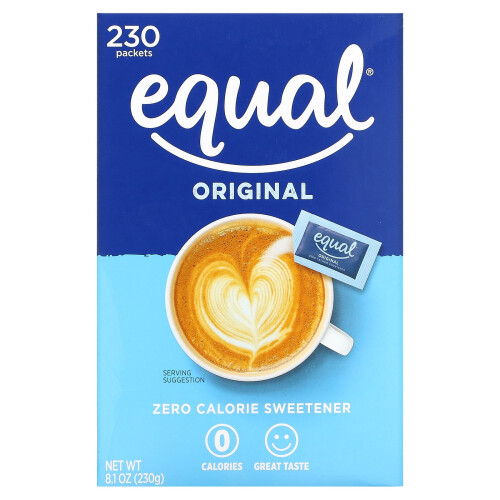 Equal, Édulcorant Zéro Calorie, Original, 230 Sachets