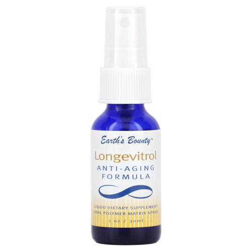 Earth's Bounty, Longevitrol, Formule Anti-Âge, 1 oz (30 ml) 2