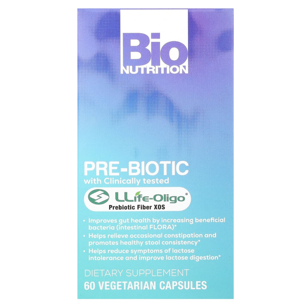 Bio Nutrition , Pre-Biotic, 60 Vegetarian Capsules