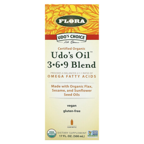 Flora, Udo's Öl 3-6-9 Mischung, 17 fl oz (500 ml) 1