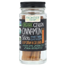 Frontier Co-op, Bio-Ceylon-Zimtstangen, 0,60 Unzen (17 g)