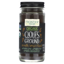 Frontier Co-op, Organische Nelken, Gemahlen, 1,90 oz (53 g)