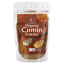 Jiva Organics, Poudre de Cumin Biologique, 7 oz (200 g)