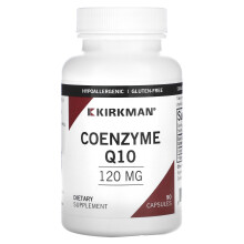 Kirkman Labs, Coenzym Q10, 120 mg, 90 Kapseln