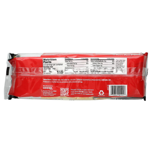 KA-ME, Rice Crackers, Original, 3.5 oz (100 g) 1