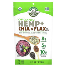 Manitoba Harvest, Mélange Biologique de Chanvre + Chia et Graines de Lin, 7 oz (198 g)