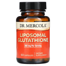 Dr. Mercola, Liposomales Glutathion, 350 mg, 60 Kapseln (175 mg pro Kapsel)