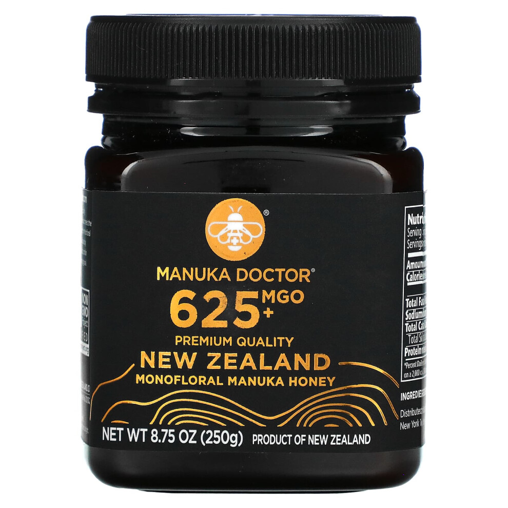 Manuka Doctor , Monofloral Manuka Honey, Mgo 625+, 8.75 Oz (250 G)