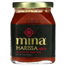 Mina, Harissa Scharf, Marokkanische Paprikasauce, 10 Unzen (283 g)