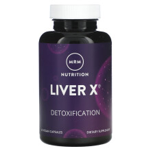 MRM Nutrition, Ernährung, Liver X, 60 vegane Kapseln