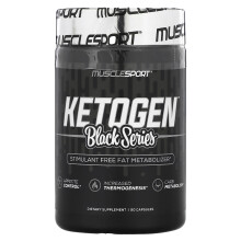 MuscleSport, Black Series, Ketogen, 90 Kapseln