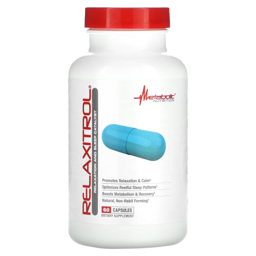 Metabolic Nutrition, Relaxitrol, 60 Kapseln