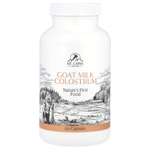 Mt. Capra, Colostrum de Lait de Chèvre, 120 Gélules