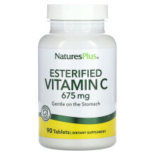 NaturesPlus, Esterifiziertes Vitamin C, 675 mg, 90 Tabletten