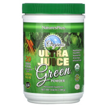 NaturesPlus, Poudre d'Ultra Jus Vert Biologique, 0,66 lb (300 g)