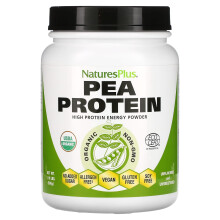 NaturesPlus, Poudre de Protéine de Pois Biologique, 1,1 lb (500 g)