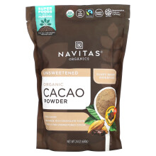 Navitas Organics, Bio-Kakaopulver, Ungesüßt, 24 Unzen (680 g)