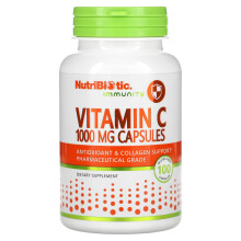 NutriBiotic, Immunität, Vitamin C, 1.000 mg, 100 Glutenfreie Kapseln