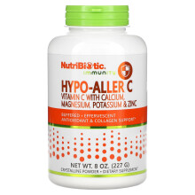 NutriBiotic, Immunität, Hypo-Aller C, Vitamin C mit Calcium, Magnesium, Kalium & Zink, 8 Unzen (227 g)