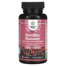 Nature's Craft, Women's Wellness, Fruchtbarkeitsförderer mit Folat, CoQ10 & Mönchspfeffer, 60 Kapseln