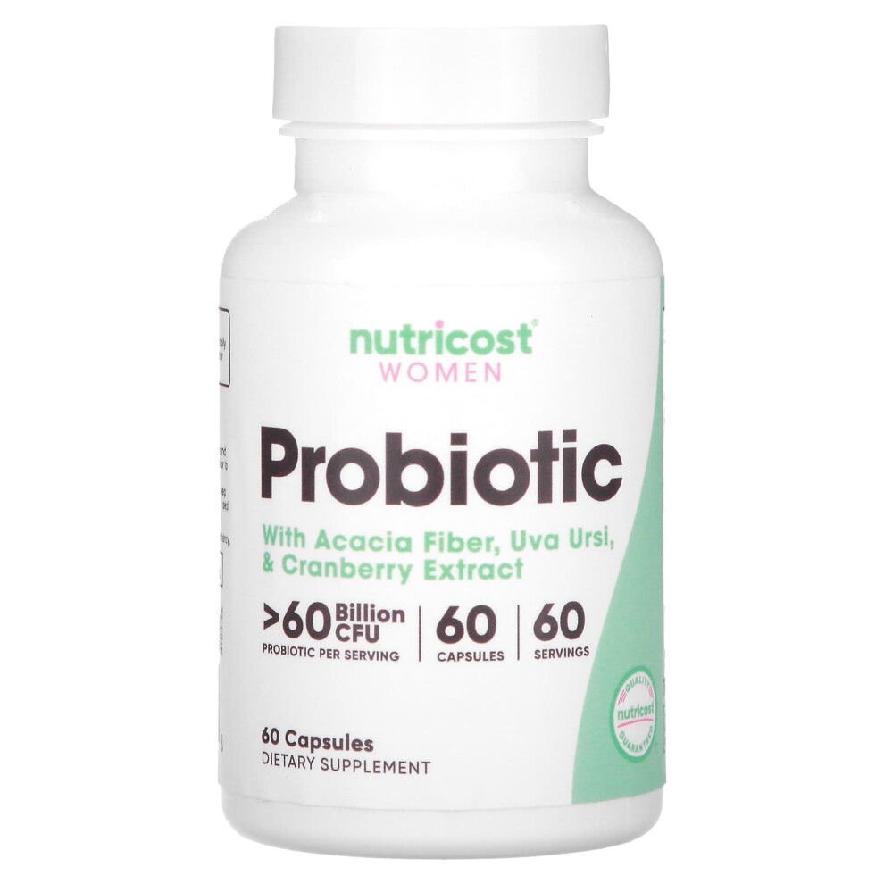 Nutricost , Women, Probiotic >60 Billion Cfu, 60 Capsules