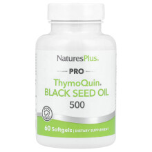 NaturesPlus, Pro ThymoQuin, Schwarzkümmelöl 500, 60 Weichkapseln