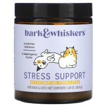 Dr. Mercola, Bark & Whiskers, Stressunterstützung, Für Hunde & Katzen, 1,29 Unzen (36,8 g)