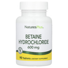 NaturesPlus, Chlorhydrate de Bétaïne, 600 mg, 90 Comprimés