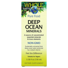 Natural Factors, Whole Earth & Sea, Tiefsee-Mineralien, 3,38 fl oz (100 ml)