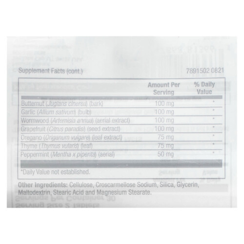 Natural Balance, Parazide Clenz, 60 Tabletten 2