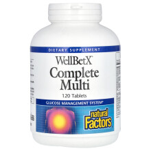 Natural Factors, WellBetX, Komplettes Multi, 120 Tabletten